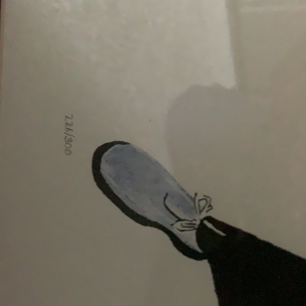 Al hirshfeld lithograph Elvis blue suede shoes - Picture 3 of 7